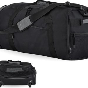 32-inch Collapsible Expandble Travel Rolling Duffel Bag